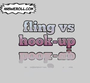 hookup vs fling